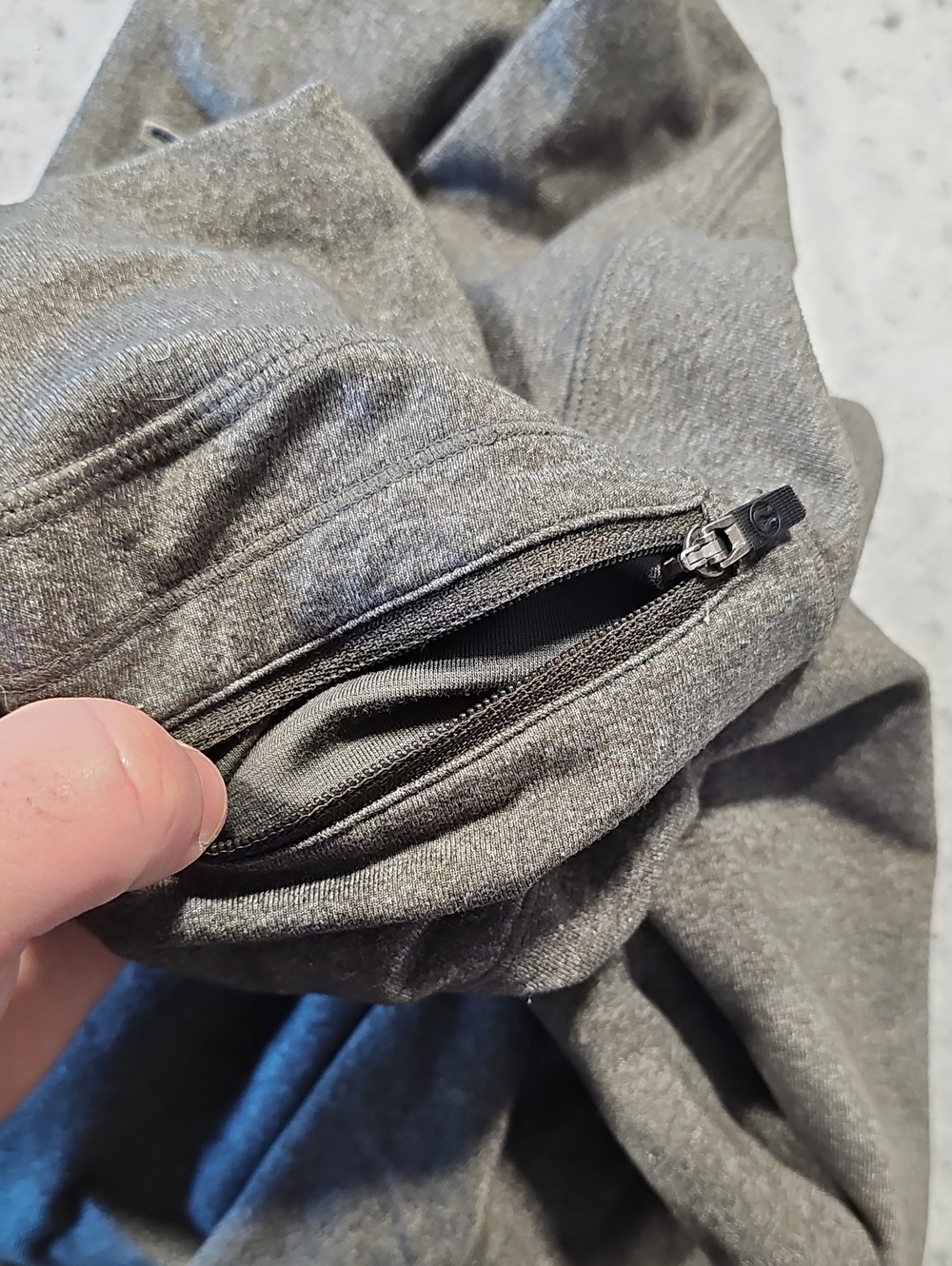lululemon athletica Gray 30x21 Capris - Picture 6 of 6